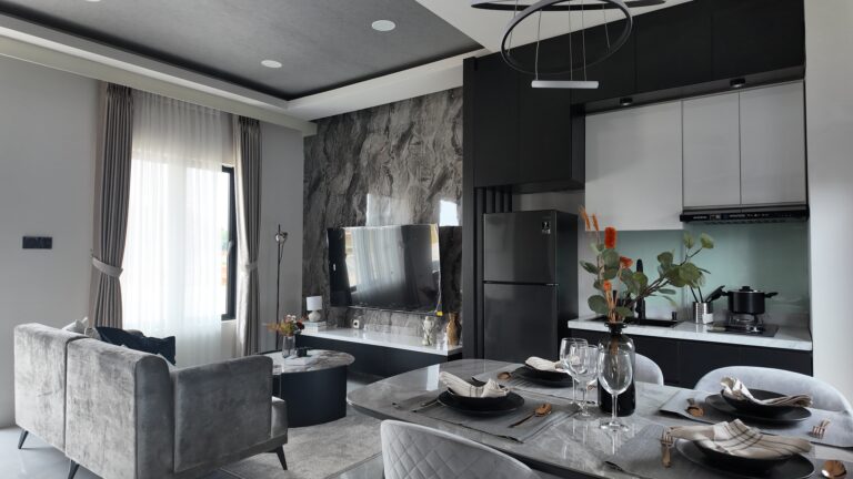 Desain interior minimalis modern YUKARI Sawangan