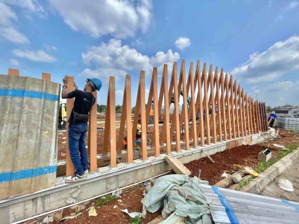 Progres Pembangunan Monumen YUKARI Sawangan