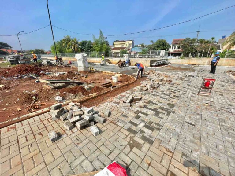 Pengerjaan Jalan Kawasan YUKARI Sawangan